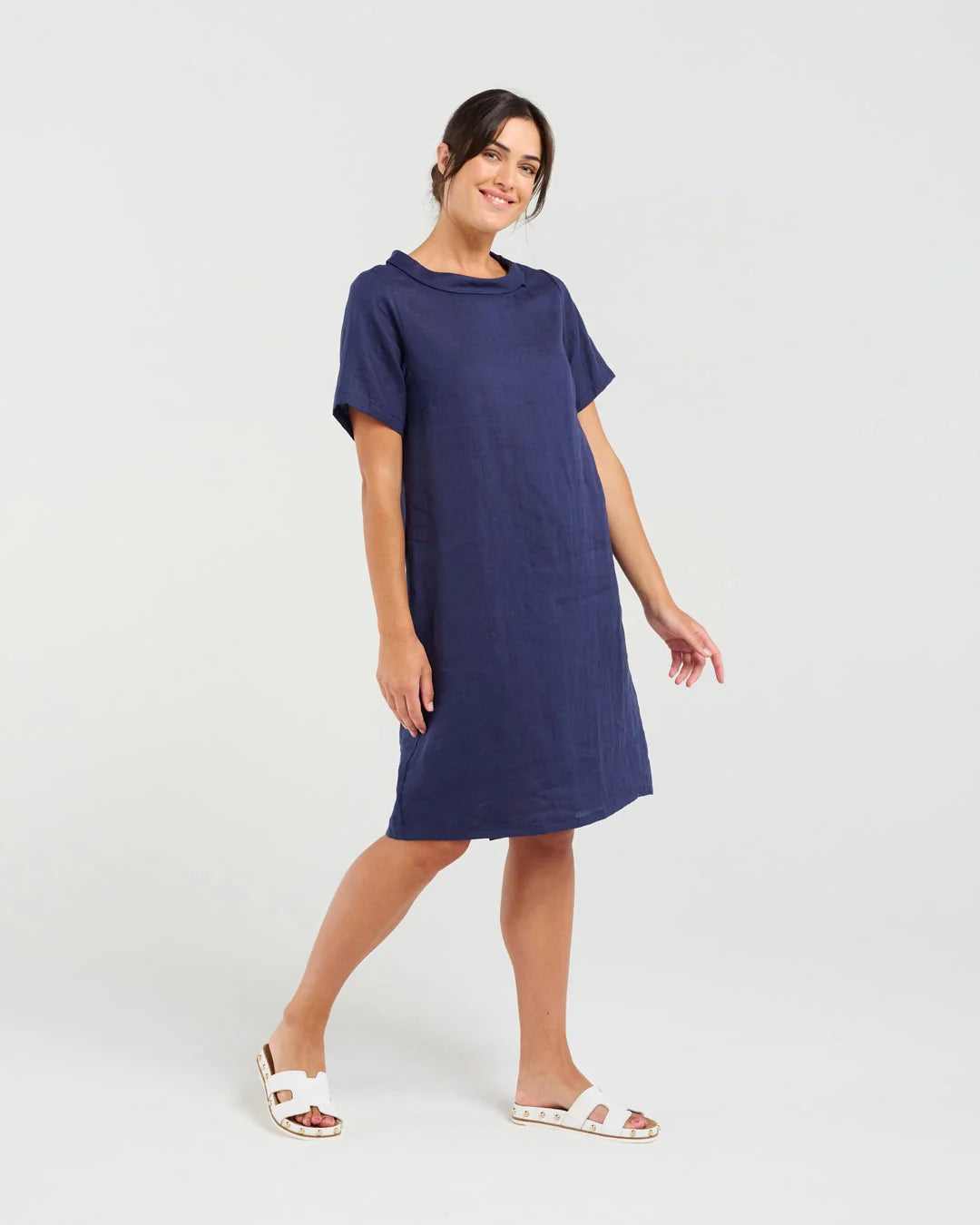 Blackstone Natasha Button Dress