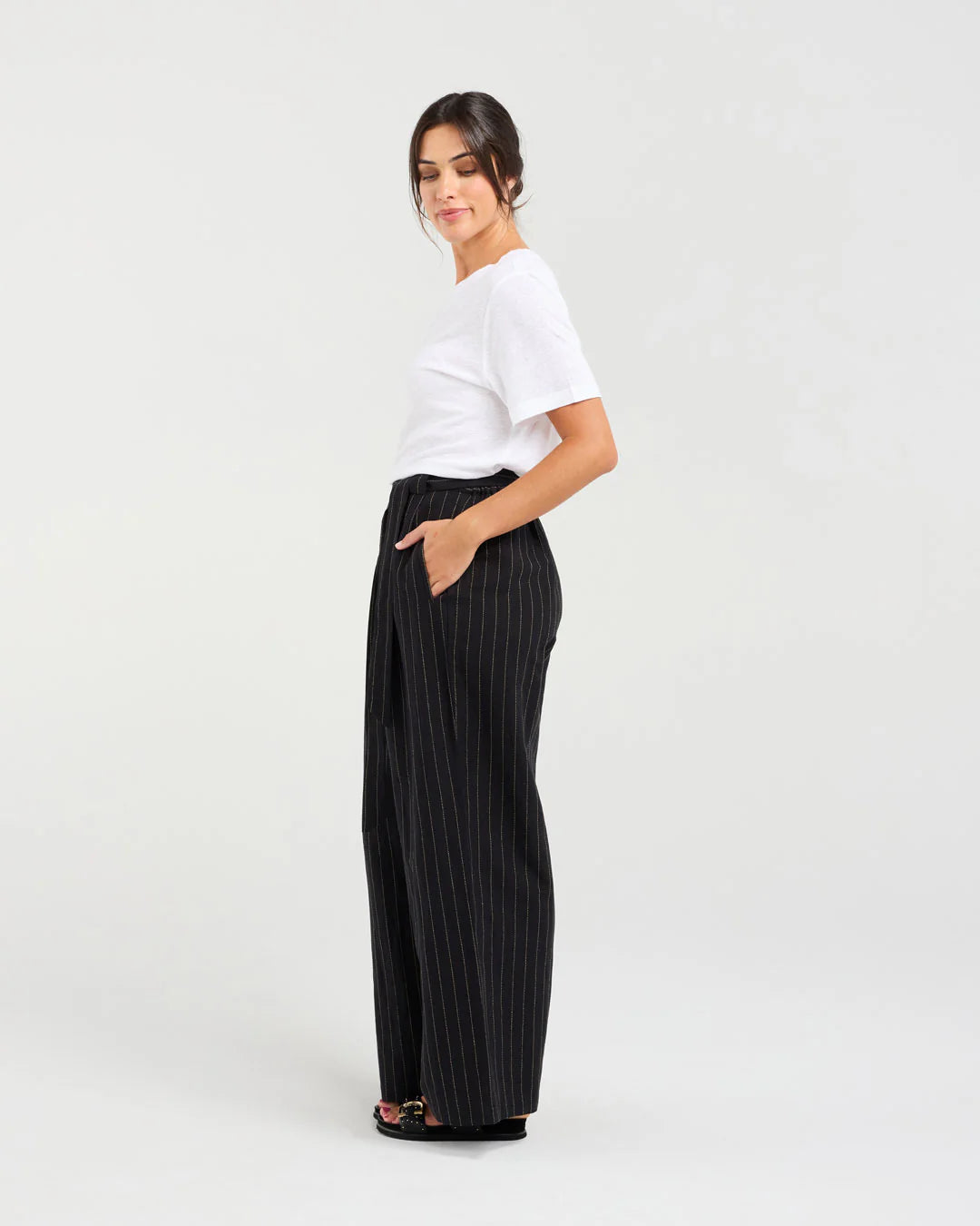 Blackstone Alaina Tie Waist Pants