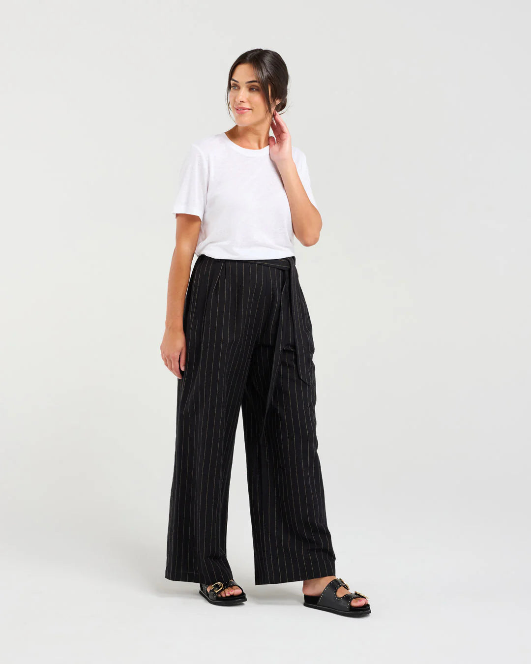 Blackstone Alaina Tie Waist Pants