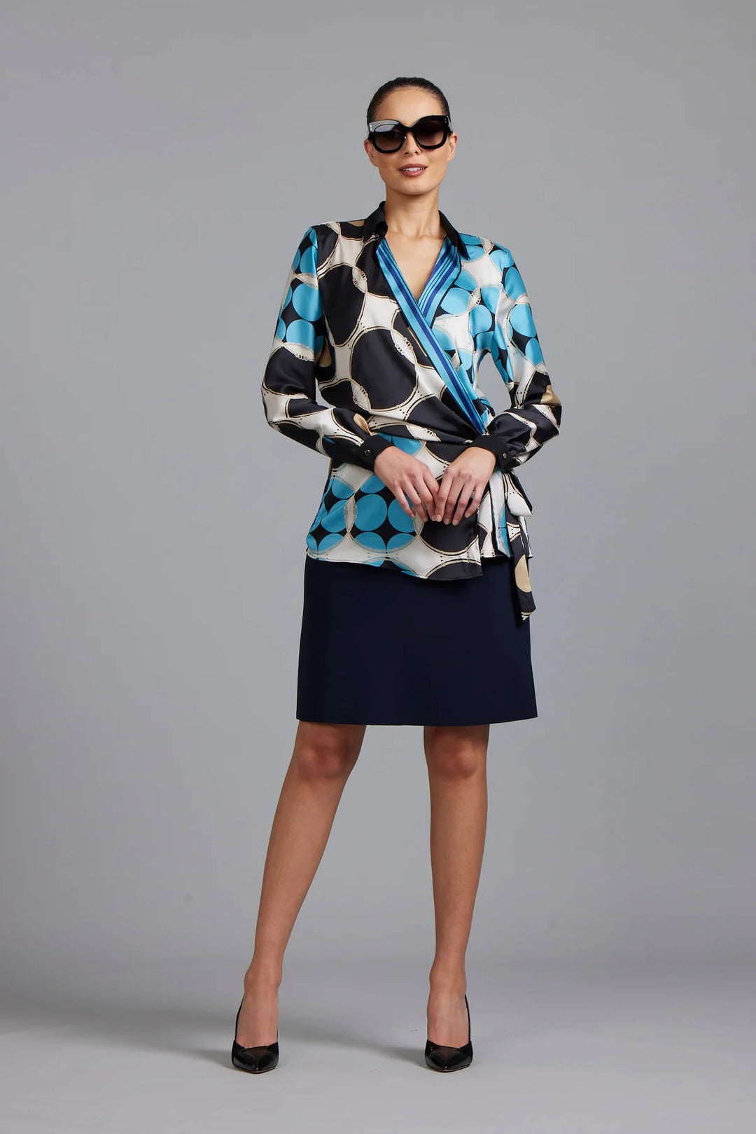 PR Foulard Wrap Shirt
