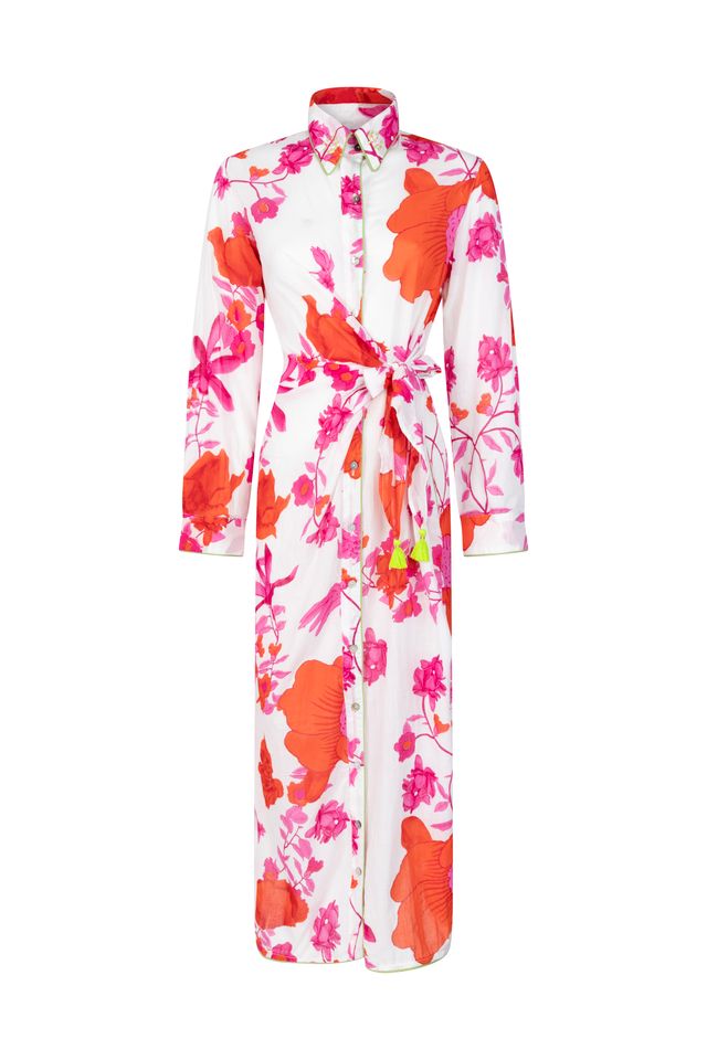 Place Du Soleil Pink Flower Dress