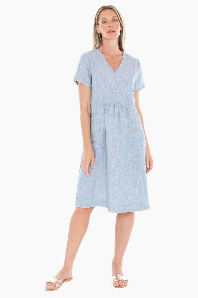 Jump Side Button Dress