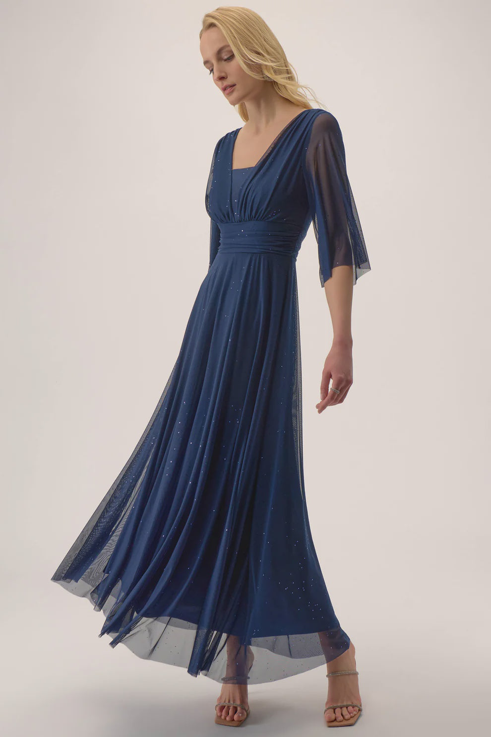Joseph Ribkoff Sparkle Mesh A-Line Gown Modiste Joseph Ribkoff Sparkle Mesh A-Line Gown Modiste
