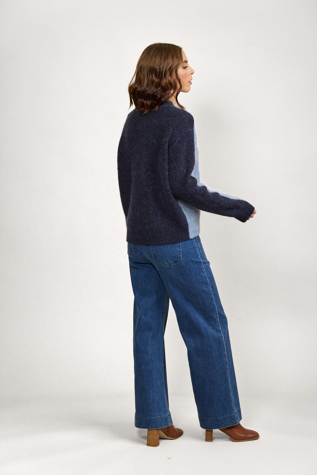 Knewe Two Tone Sweater