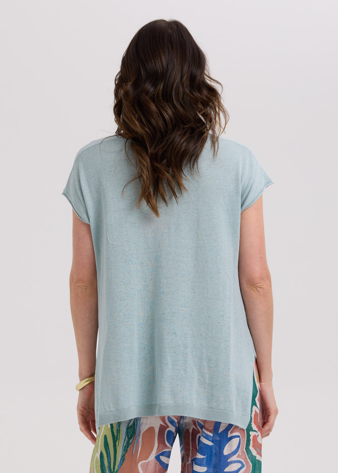 LD&Co Linen Drape Top