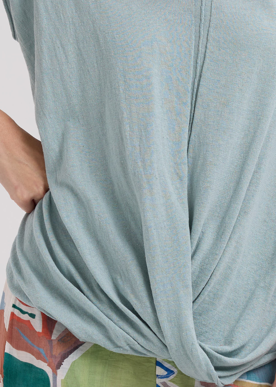 LD&Co Linen Drape Top