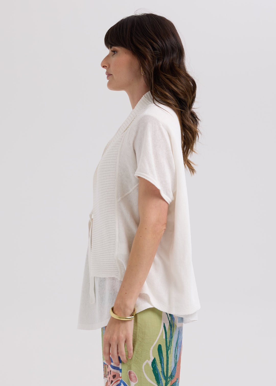 LD&Co Linen Tie Cardi