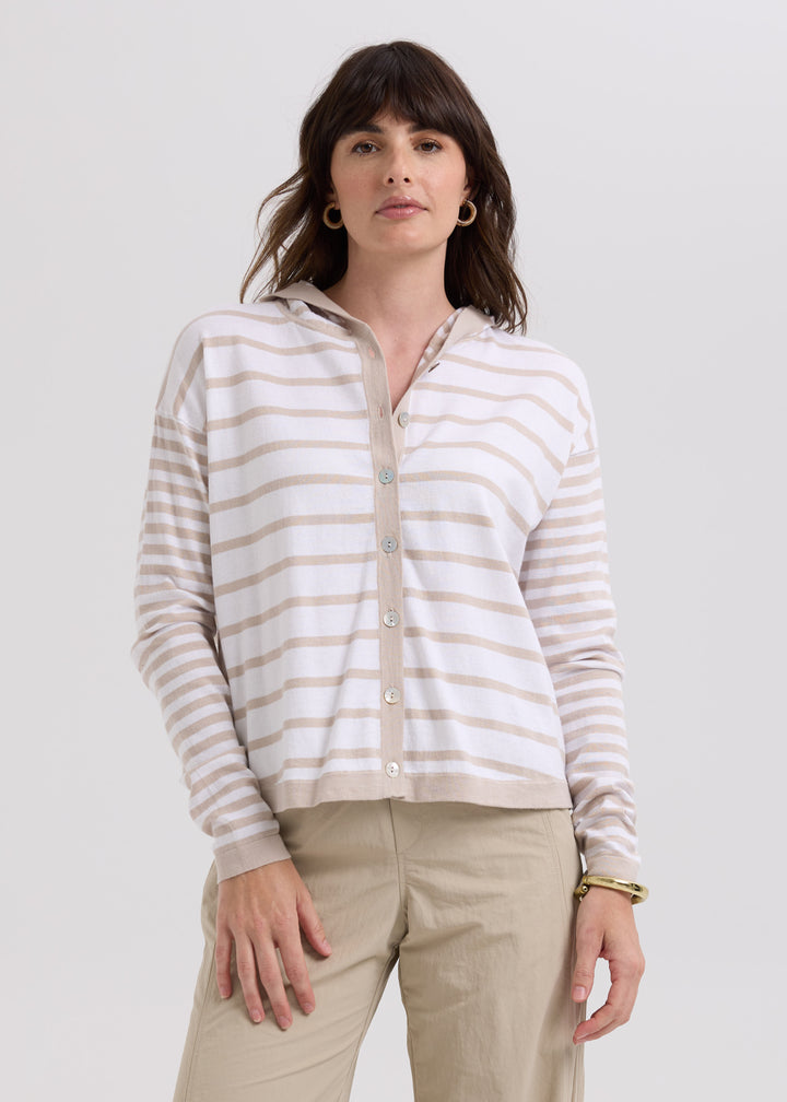 LD&Co Multi Stripe Hoodie