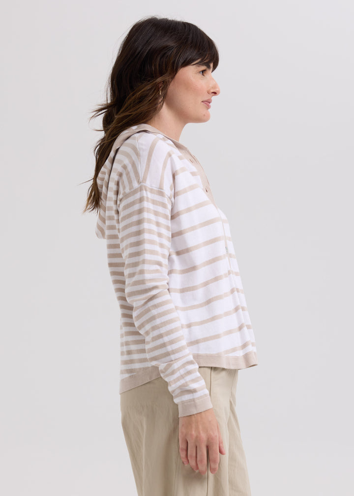 LD&Co Multi Stripe Hoodie