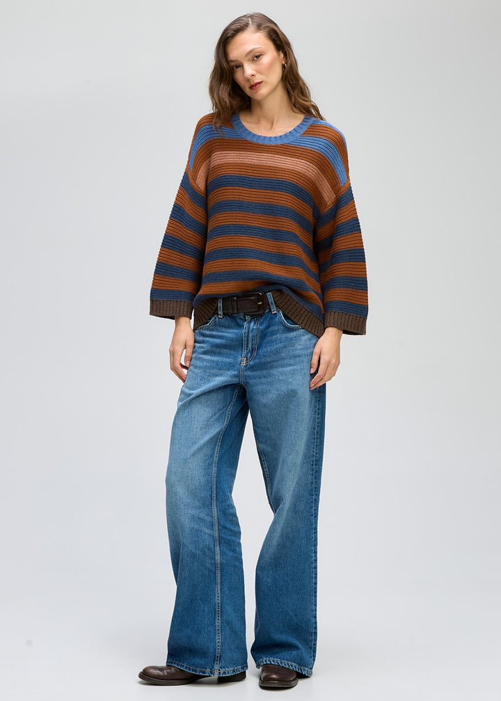 LD&Co Chunky Stripe Crew
