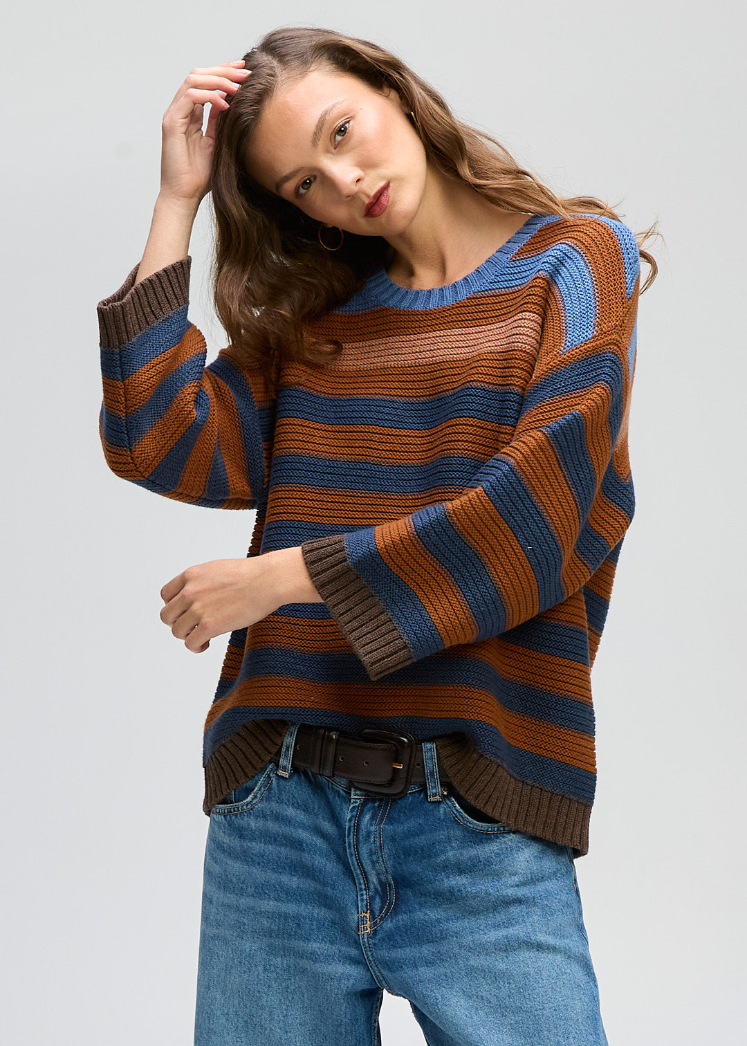 LD&Co Chunky Stripe Crew
