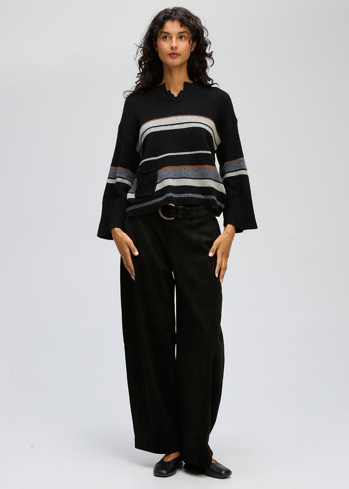 LD&Co Crop Stripe Jumper