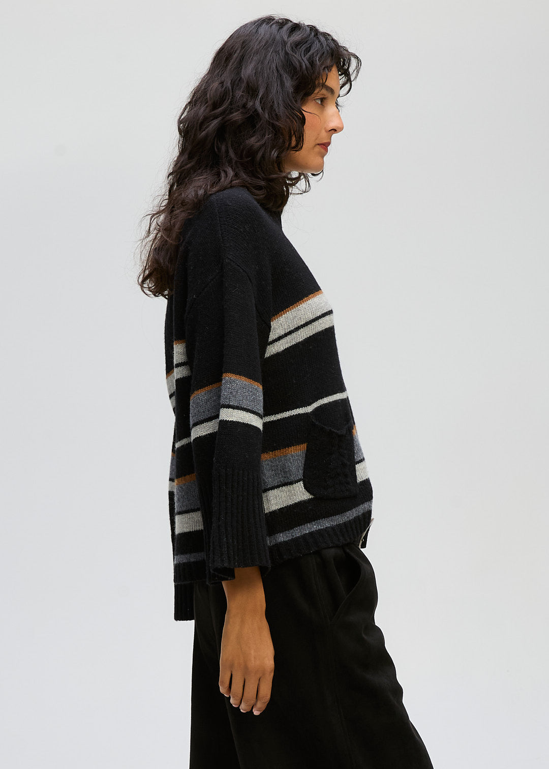 LD&Co Crop Stripe Jumper