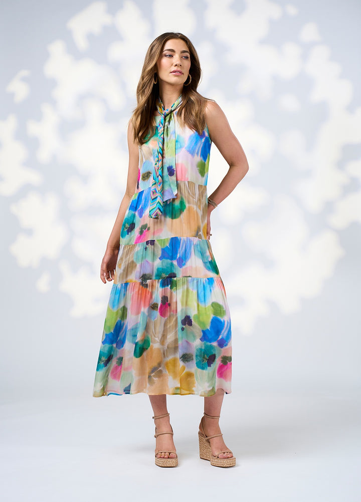Loobies Story Free Spirit tie Midi Dress