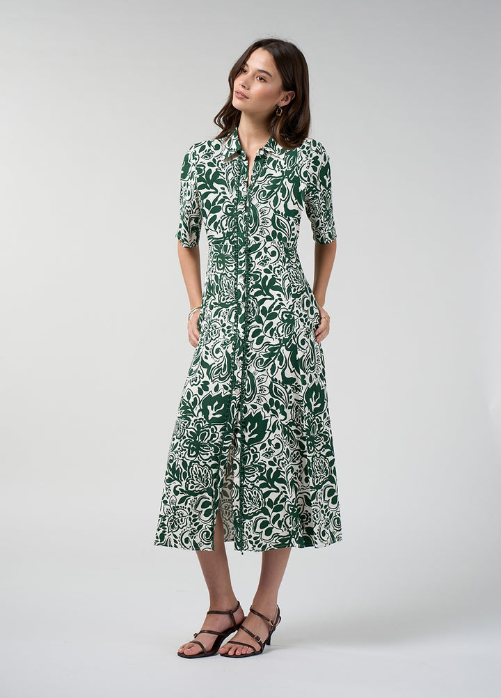 Loobies Story Teardrop Shirt Dress