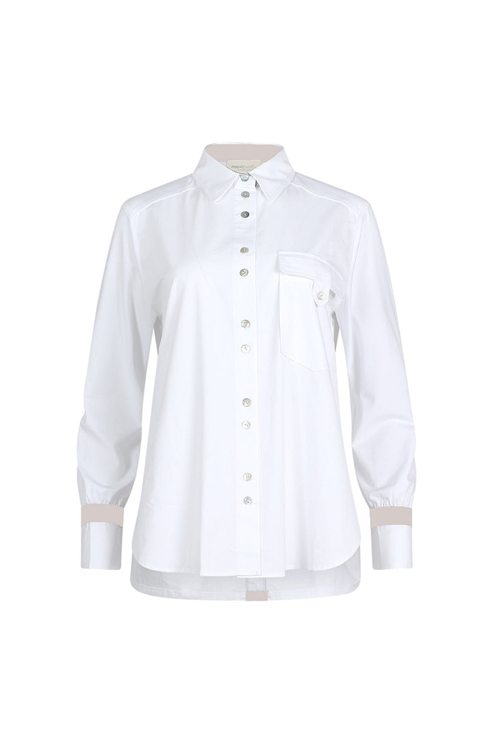 Madly Sweetly Mixed Media Shirt 2025