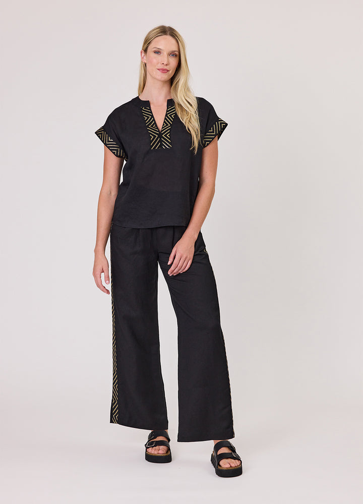 Duo Jasper Shell Top