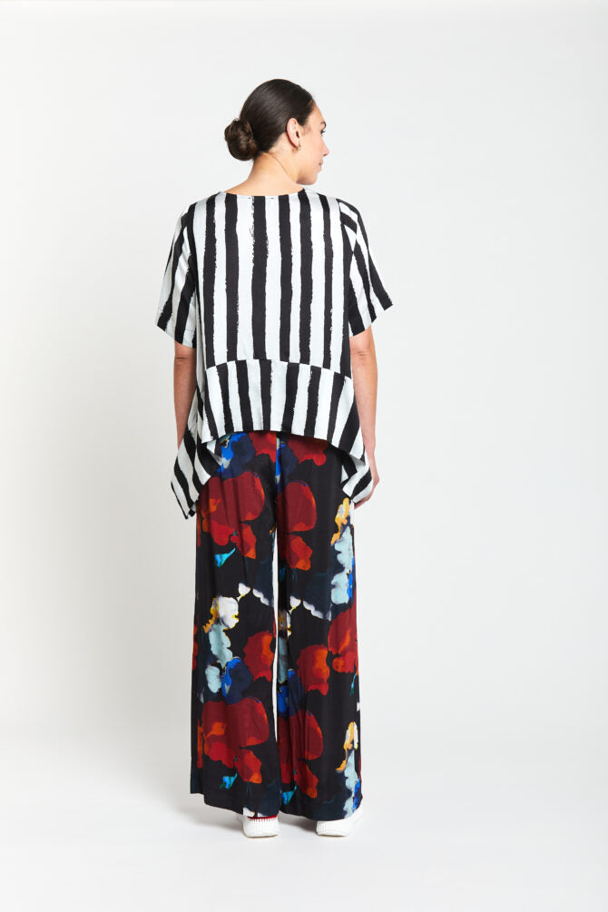 OBI Painterly Drape Top