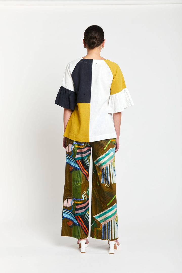 OBI Hudson Patchwork Top