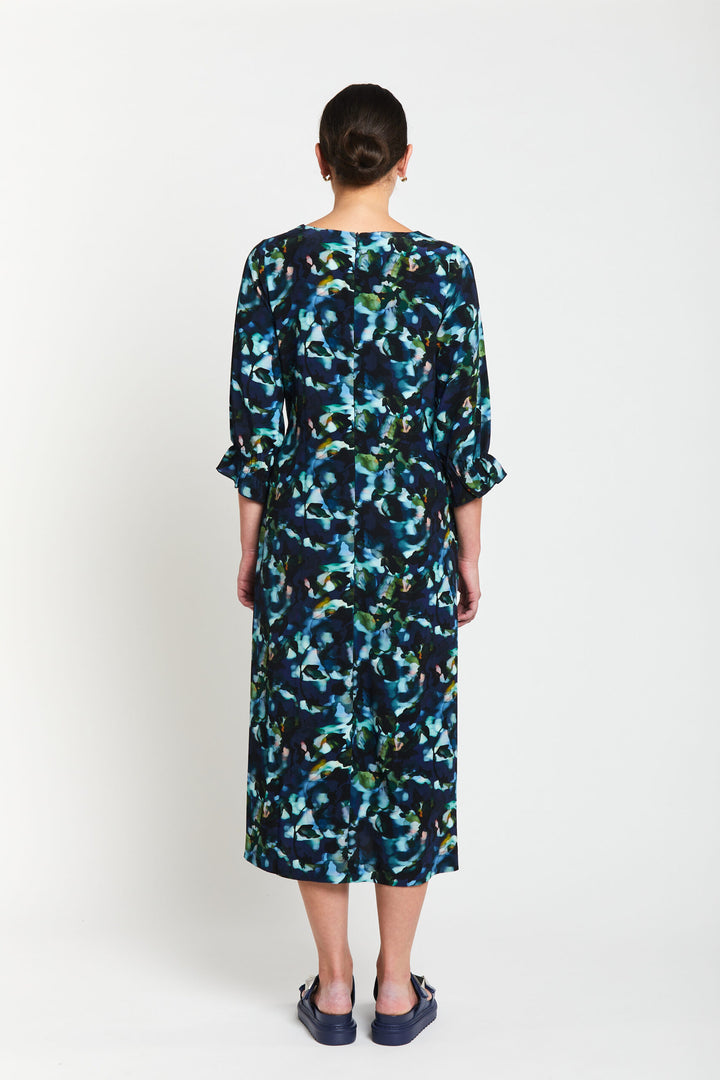OBI Troubled Water Shift Dress