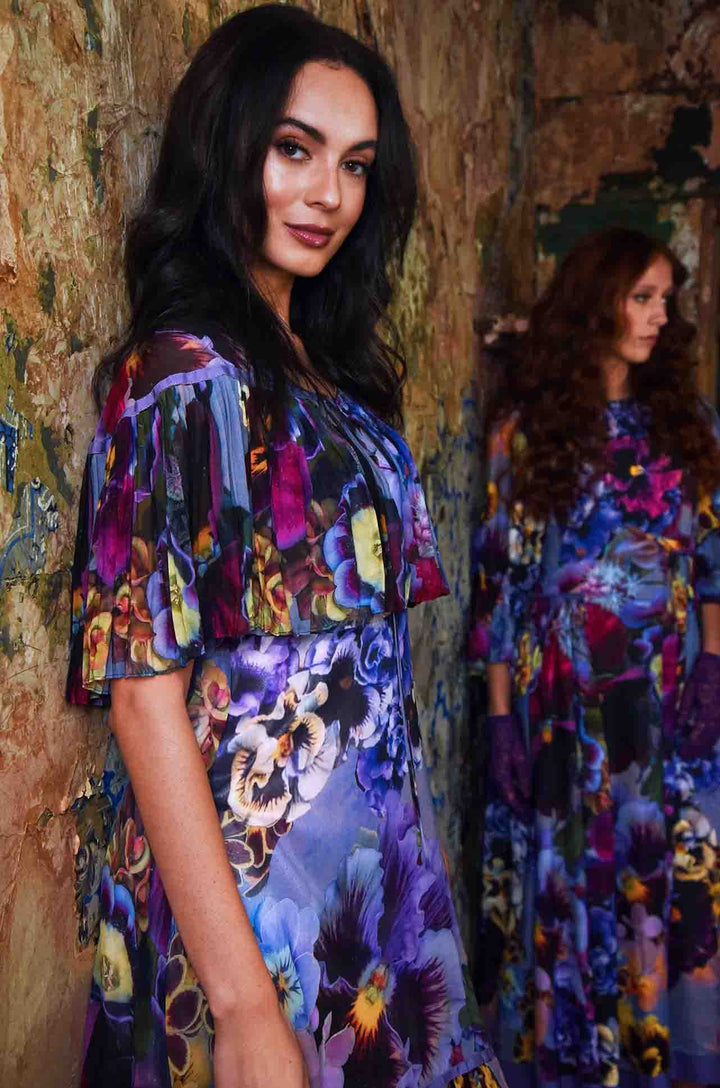 A Pleating Chance Dress