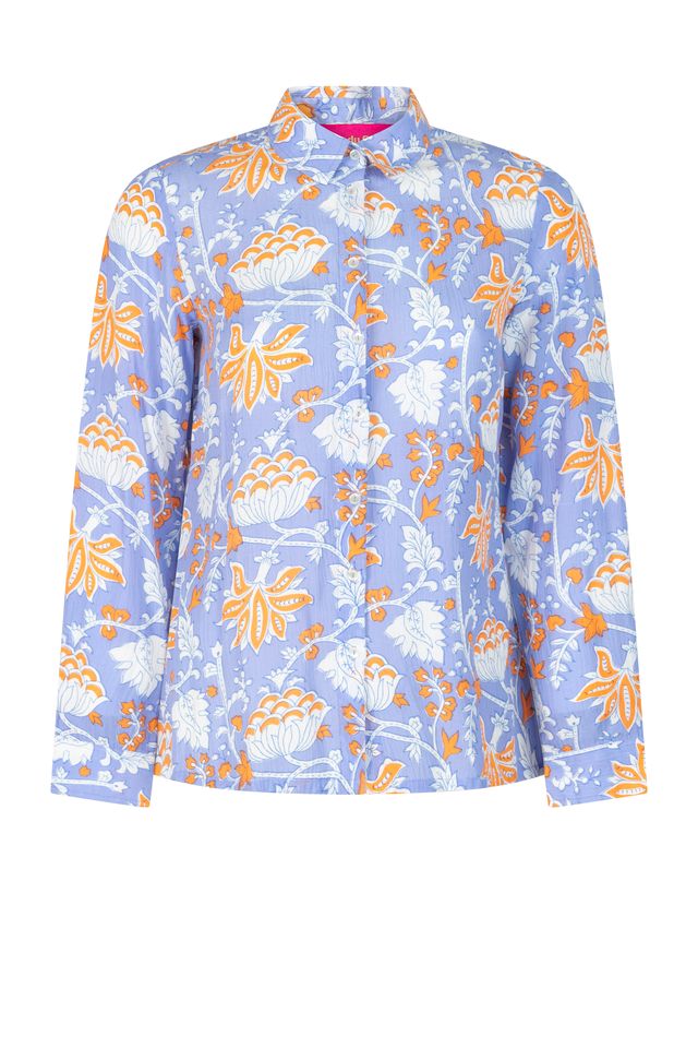 Place Du Soleil Lila Blouse