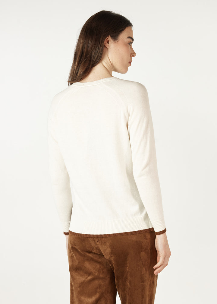 Zaket & Plover Essential V Neck Jumper