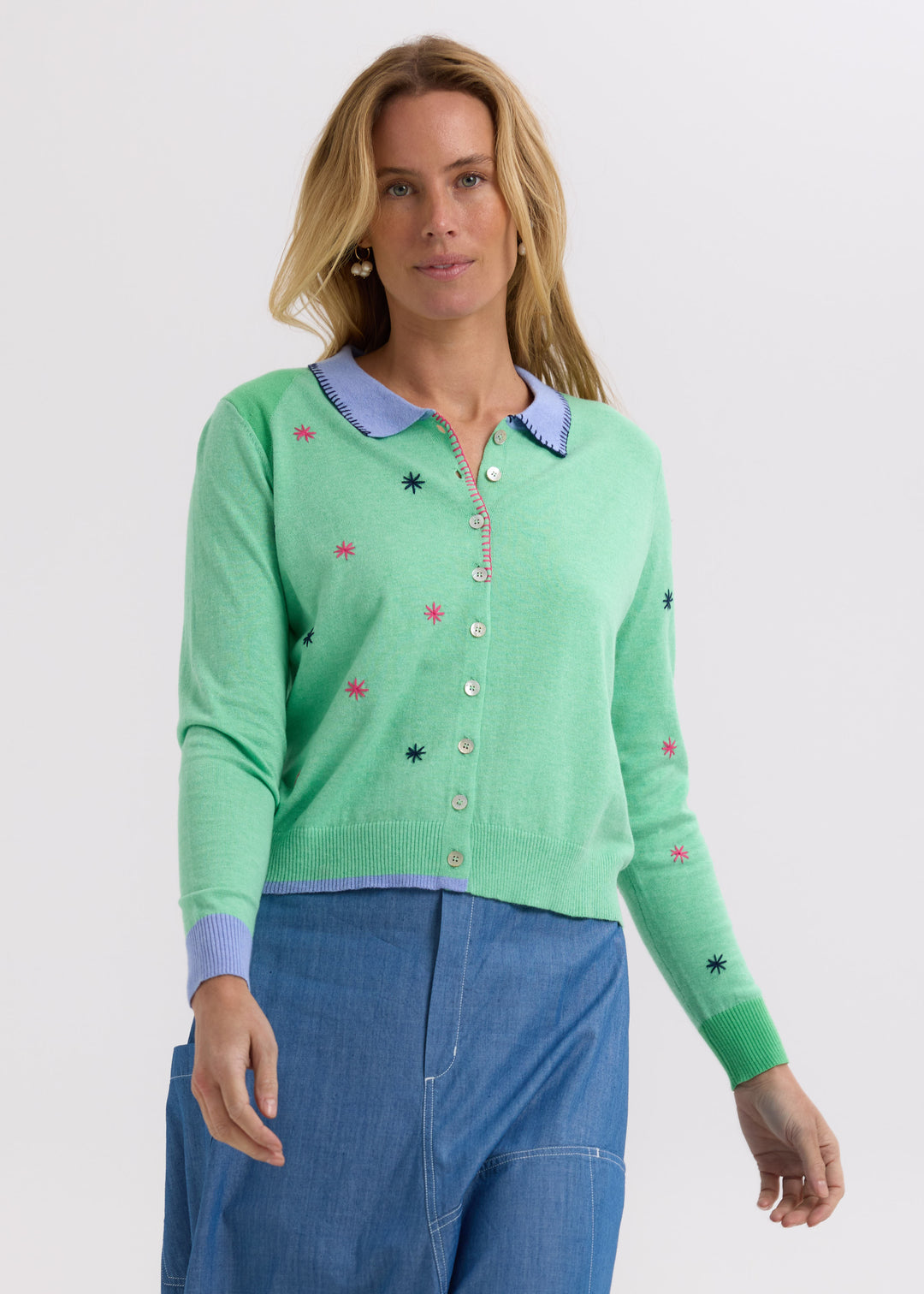 Z&P Blossoms Cardi