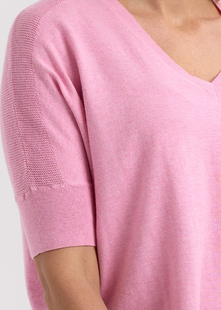 Z&P Pointelle Shoulder Top