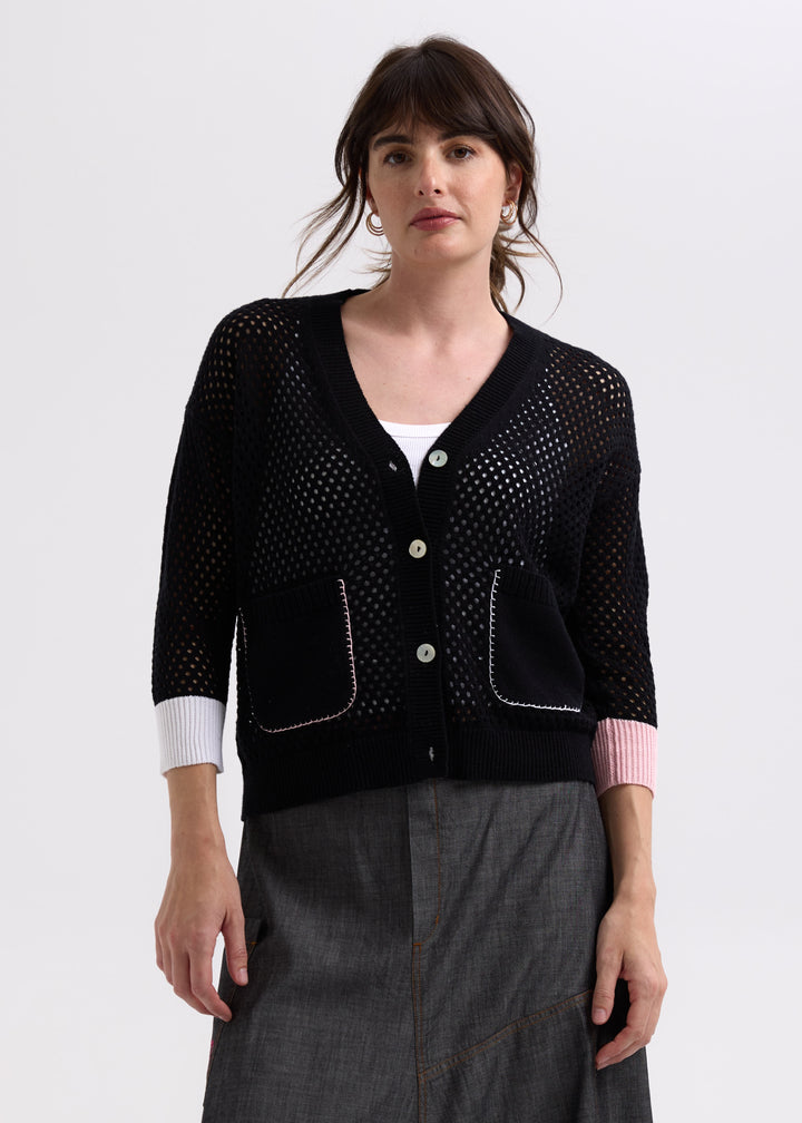 Zaket & Plover Holey Cardi