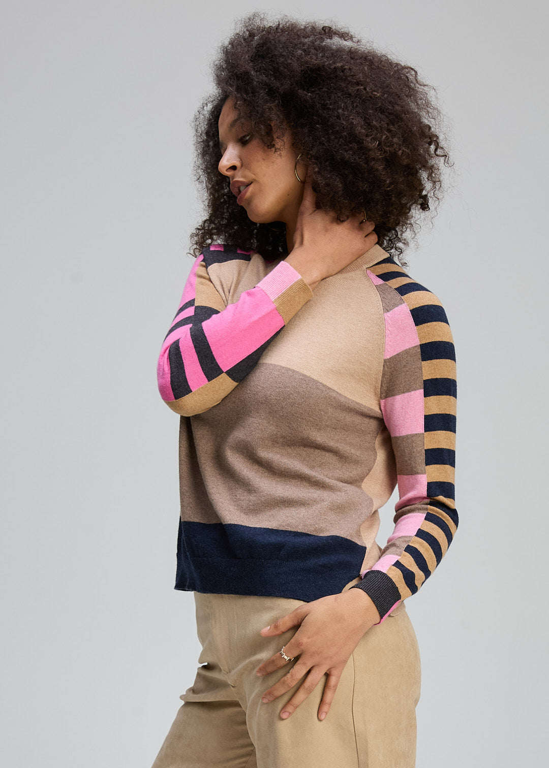 Z&P Colour Block Jumper