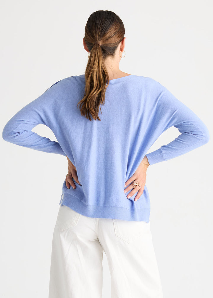 Z&P Button Boat Neck