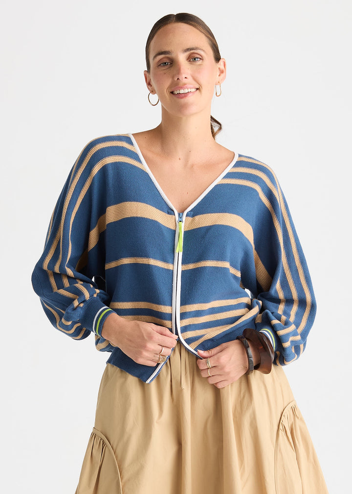 Z&P Statement Zip Cardi