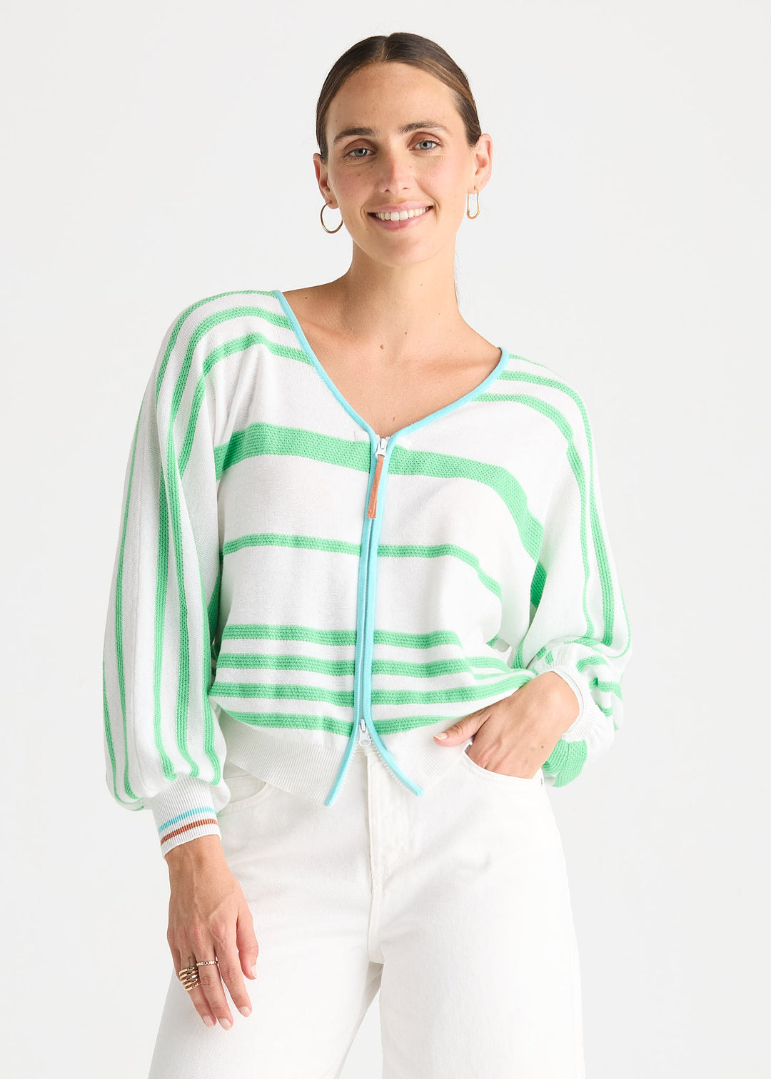 Z&P Statement Zip Cardi
