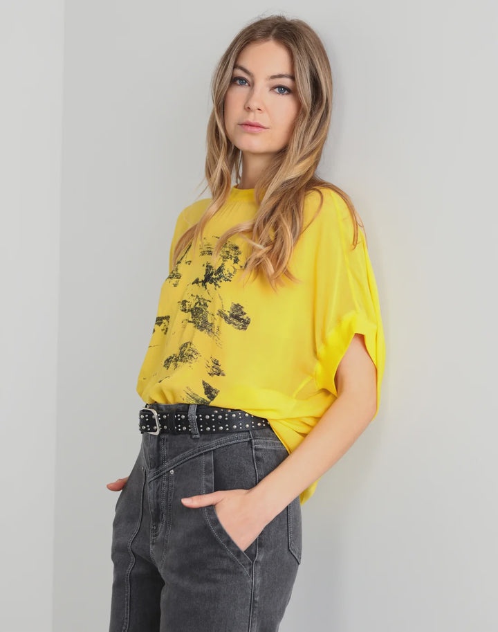 Storm Broken Glass Oversized Tee