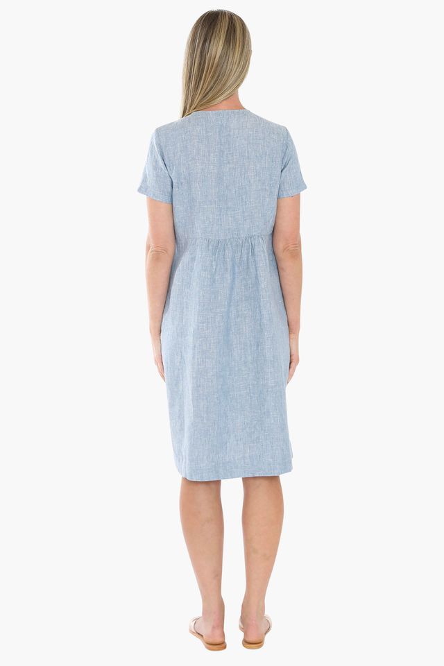 Jump Side Button Dress