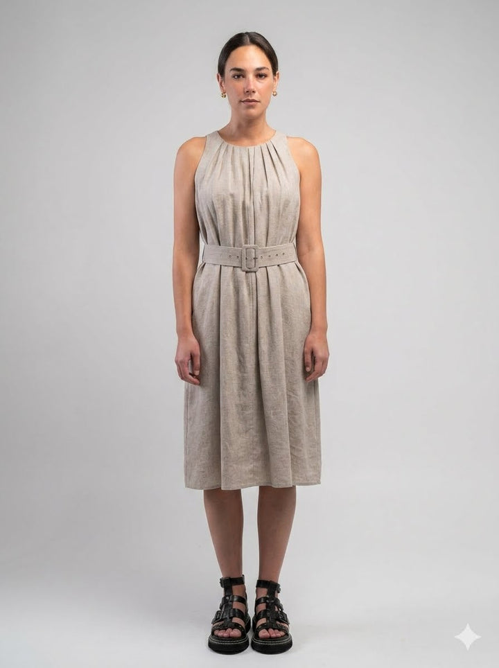 Obi Velocity Pleated Sundress
