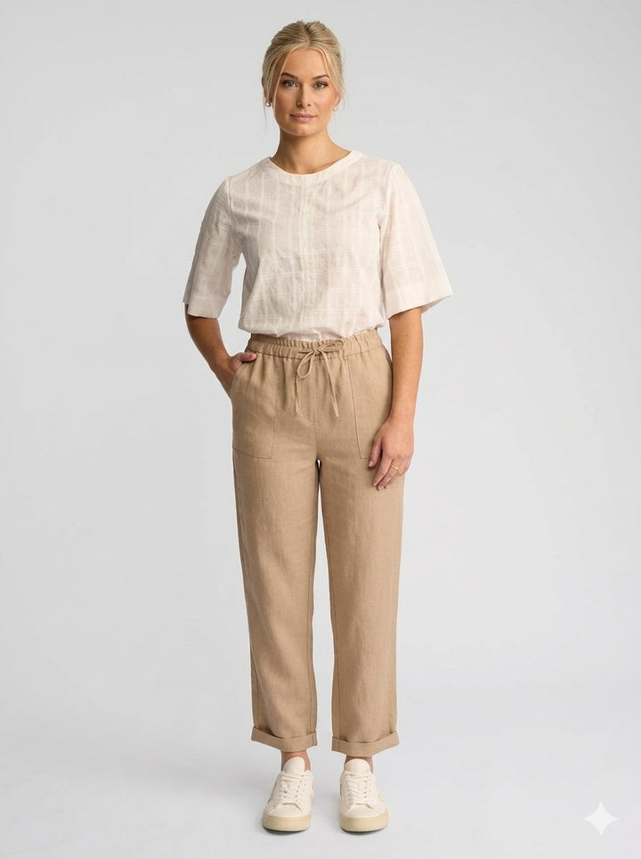 Vassalli Oxford Slim Leg Pants