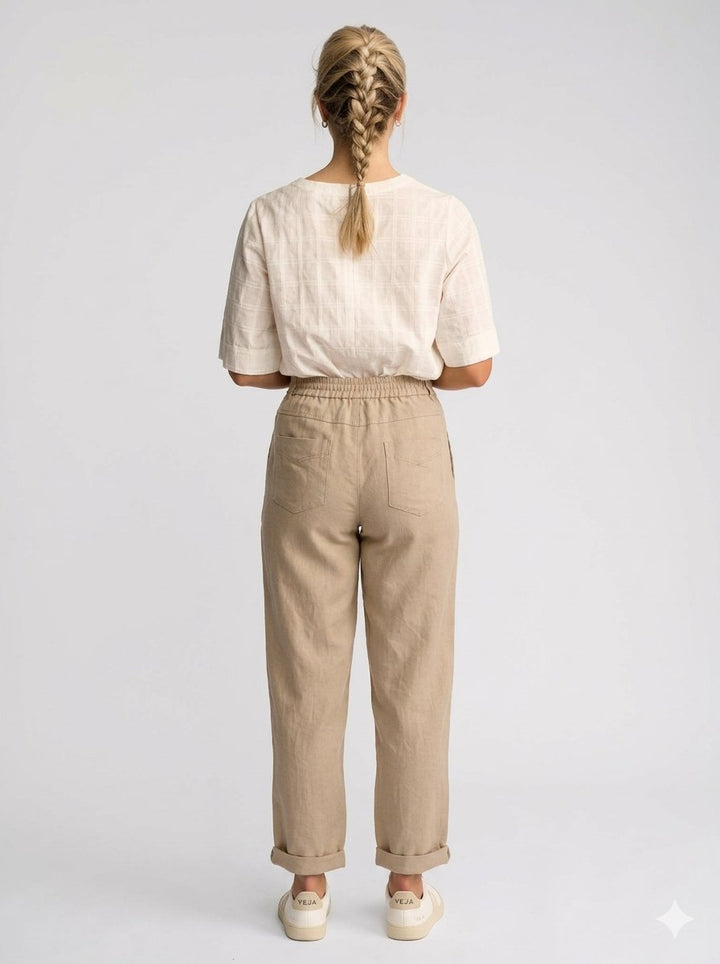 Vassalli Oxford Slim Leg Pants