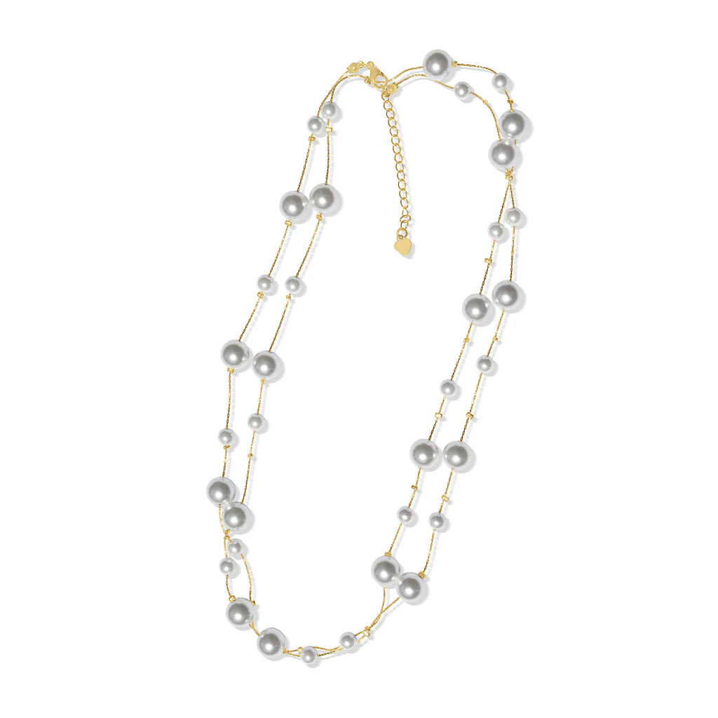 Shell Perle Long Necklace