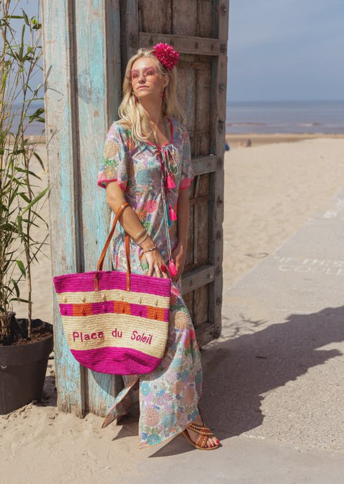 Place Du Soleil Rosa Dress