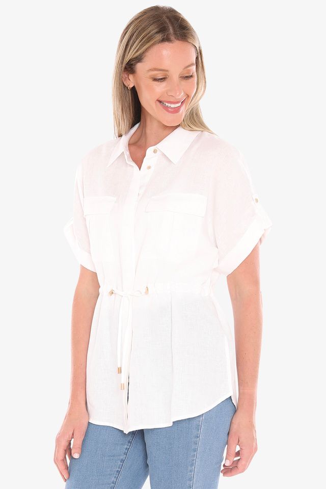 Jump Drawstring Overshirt