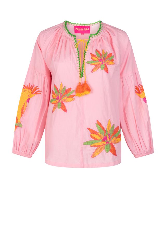 Place Du Soleil Rosa Lily Blouse