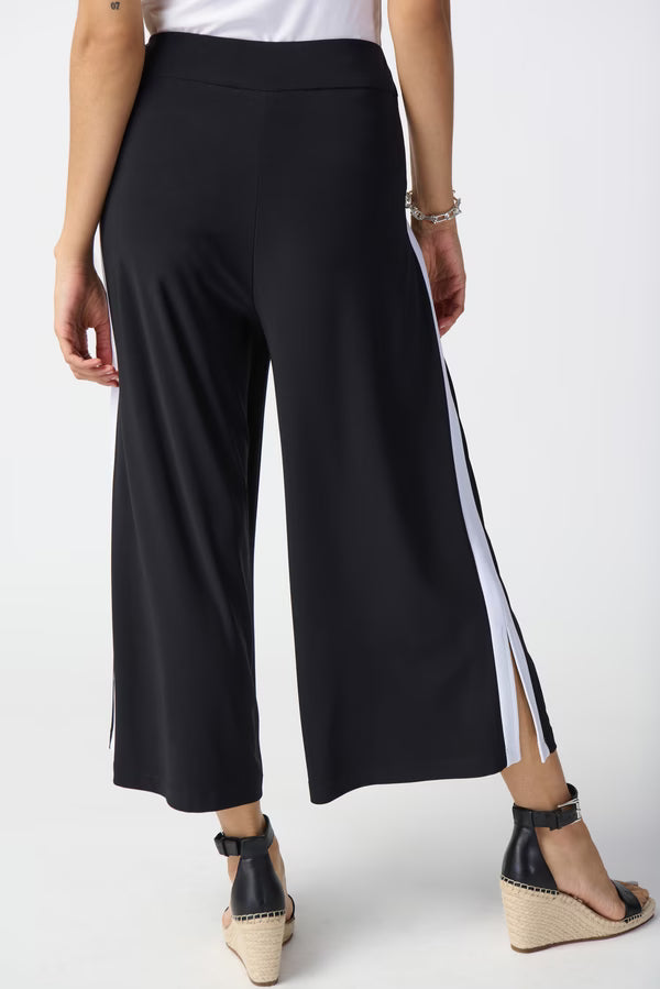 Joseph Ribkoff Stripe Detail Wide Leg