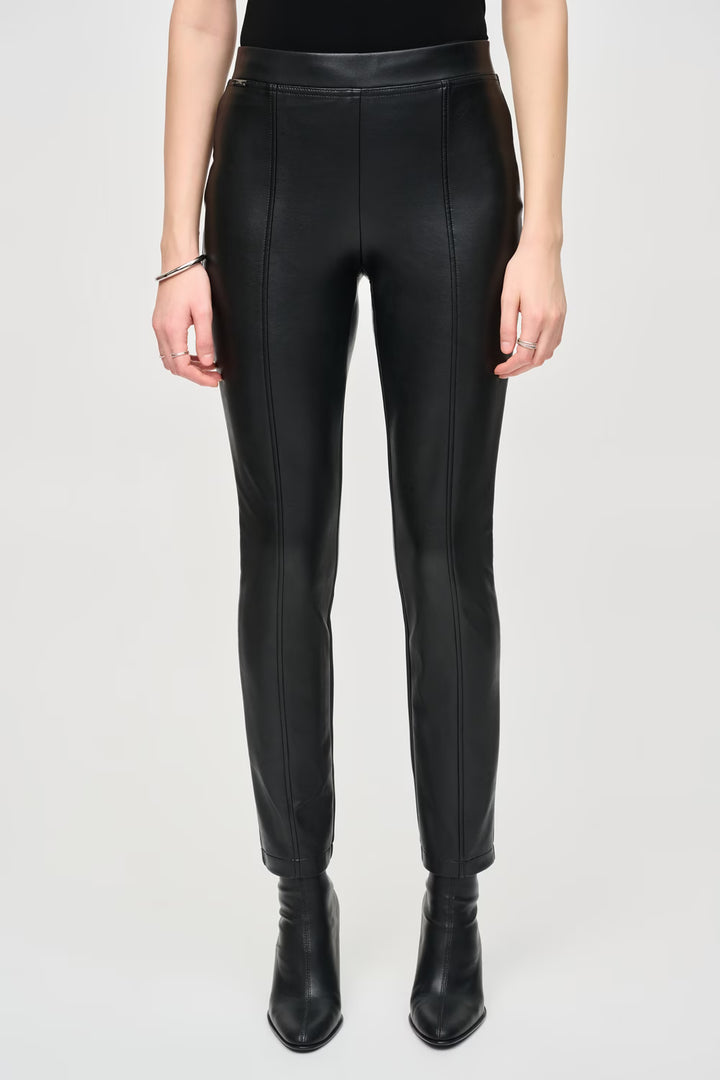 Joseph Ribkoff Leatherette Slim Fit Pants