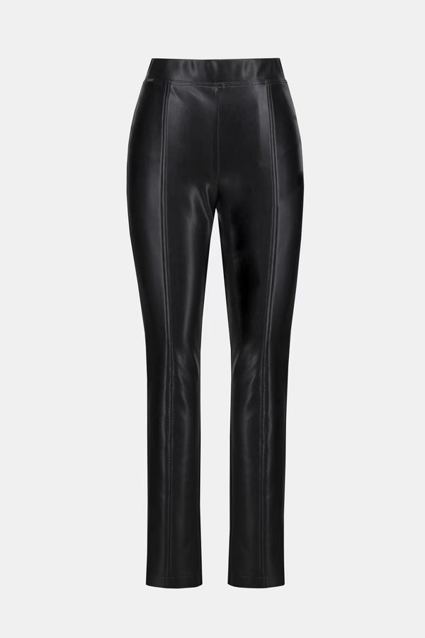 Joseph Ribkoff Leatherette Slim Fit Pants