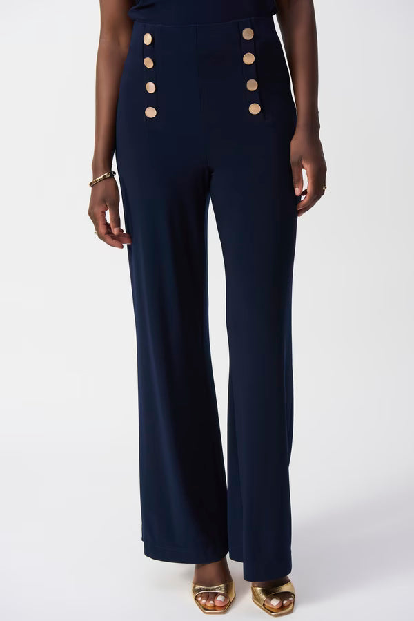 Joseph Ribkoff Flare Mid-rise Formal Trousers