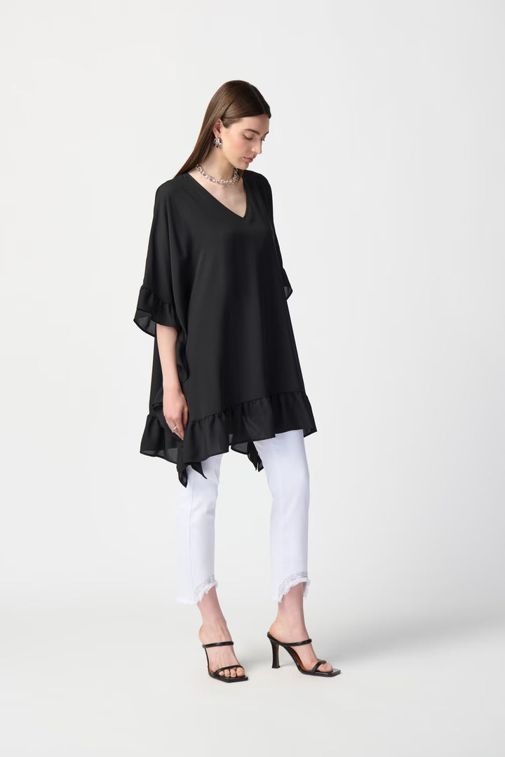 JR Ruffle Sleeve Tunic Top