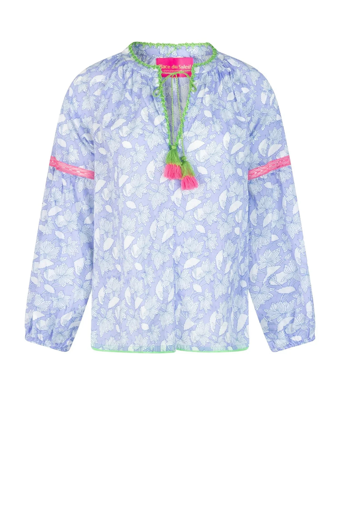 Place Du Soleil Lila Top Lilac