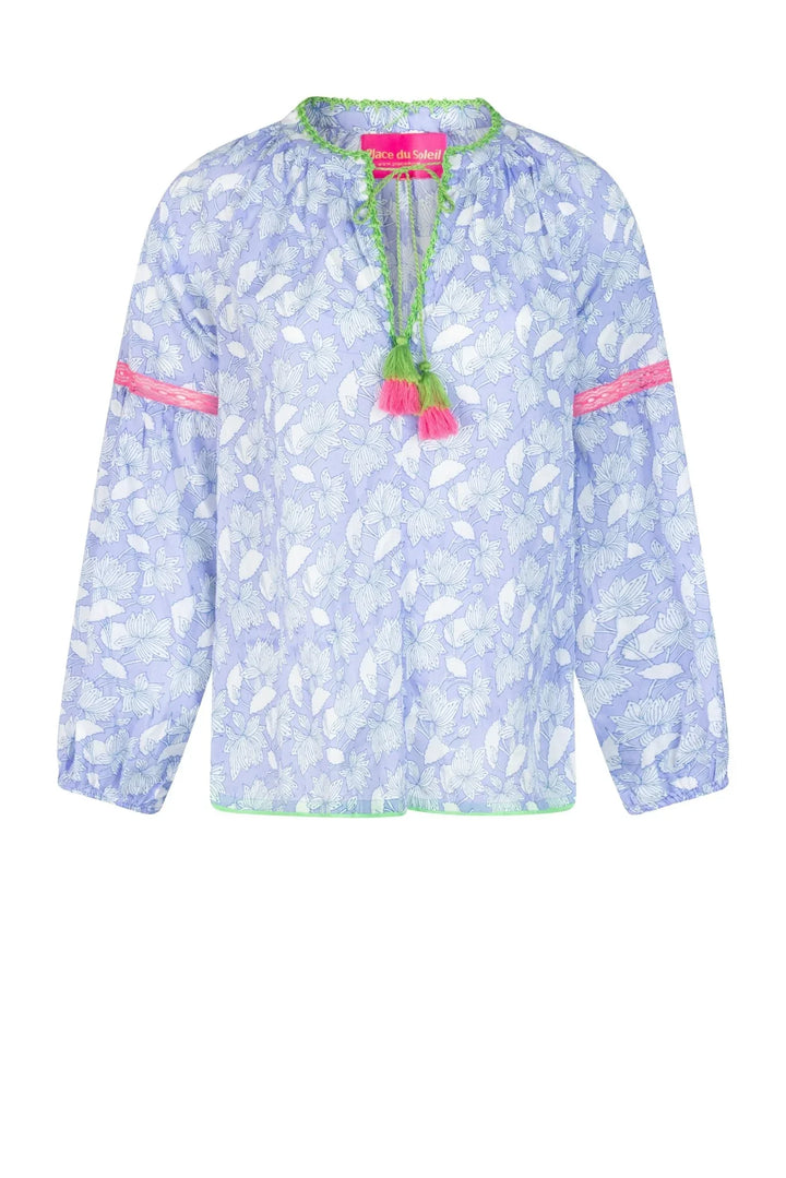 Place Du Soleil Lila Top Lilac